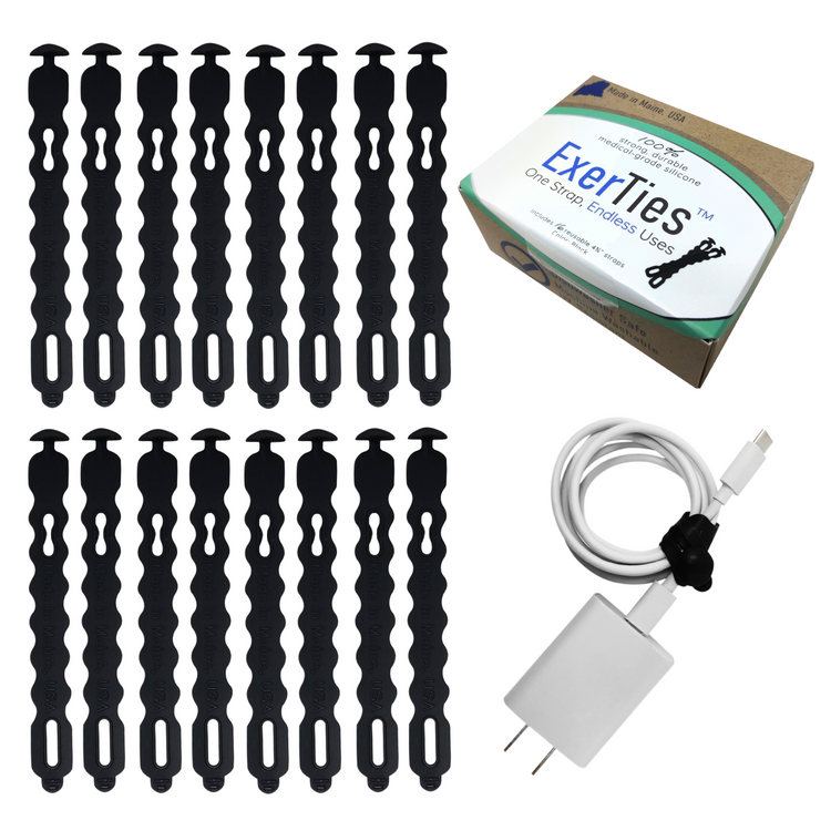 ExerTies™ - Silicone Cable Ties